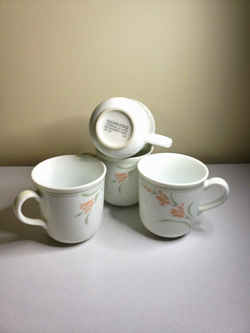 CORNING/CORELLE COFFEE MUGS