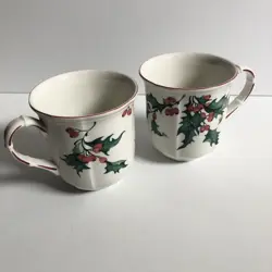 HOLLY BERRY MUGS