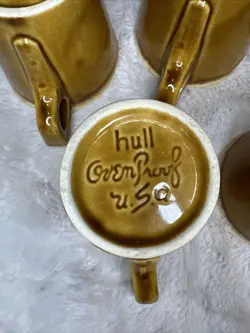 CUP VINTAGE SET