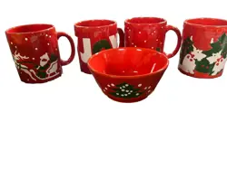 CHRISTMAS MUGS AND