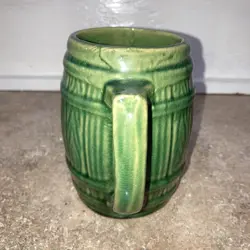 GREEN GLAZE BARREL