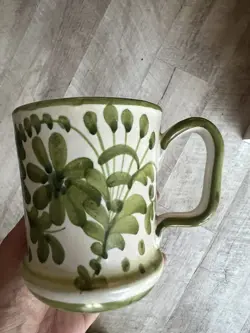 CUPS PAINTED FLORAL
