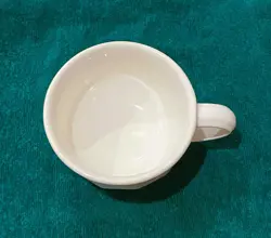 STONEWARE WHITE COFFEE