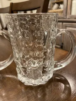CRYSTAL GLASS MUGS