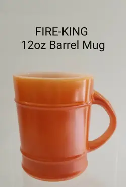 BARREL MUG BURNT