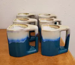 STACKING MUGS POTTERY
