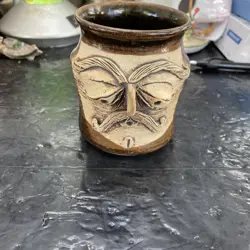 VINTAGE POTTERY FACE
