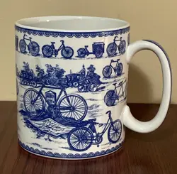 VINTAGE CYCLING BLUE