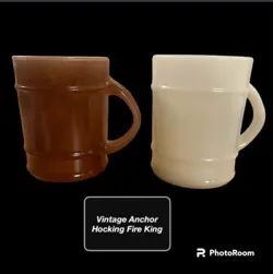 MUG BROWN WHITE