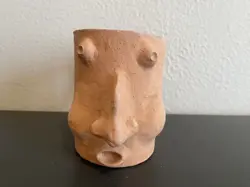 HANDMADE CLAY SIGNED