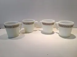 FOUR VINTAGE PYREX