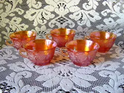 CARNIVAL GLASS COFFEE