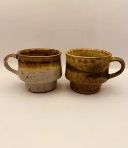 MUGS DRIP GLAZED
