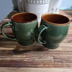 GREEN STONEWARE TODAYSHOME