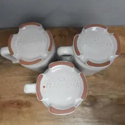 SET OF POTTERY