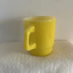 YELLOW MUG CUP