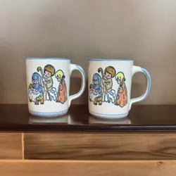 NATIVITY COFFEE CUPS