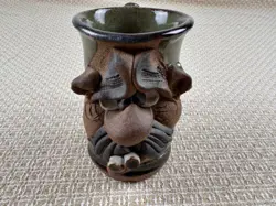 MAHON STONEWARE MUSTACHE