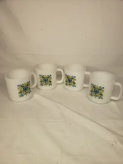 OF MILKGLASS MUGS
