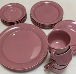 VINTAGE DISHES DARK