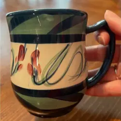 SIGNED POTTERY MUG