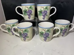 PERENNIALS GRAPEVINE MUGS