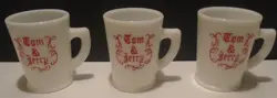 OZ. MILK GLASS