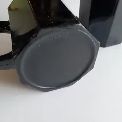 FRANCE BLACK GLASS