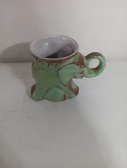 VINTAGE FRANKOMA 1972 GOP ELEPHANT MUG