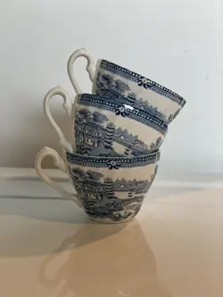 TRANSFERWARE TEA CUPS