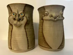 CERAMIC POTTERY FACE