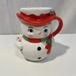 LEFTON POTTERY SNOWMAN