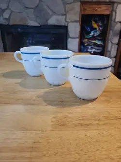 CORNING BLUE STRIPE