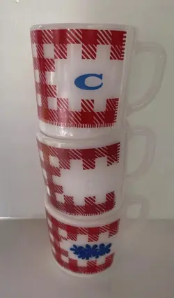RED GINGHAM SET