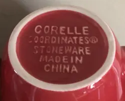 CORELLE COORDINATES RED