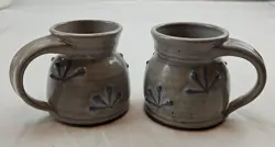 STONEWARE MUGS- SET