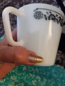 TOWN MUG BLUE