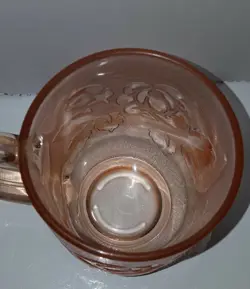 PINK GLASS MUGS