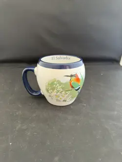 VINTAGE HANDPAINTED MUG