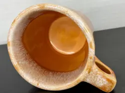 ORANGE DRIP GLAZE