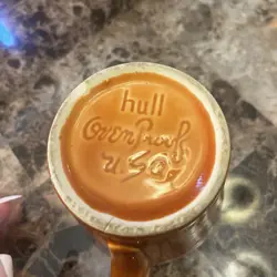 ORANGE DRIP GLAZE