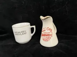 BANDSTAND SOUVENIR PITCHER