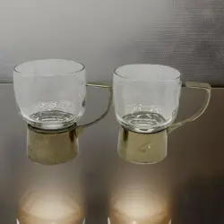 WITH CAST BRASS