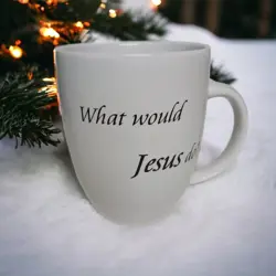 CUP BLACK WHITE
