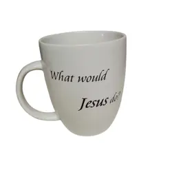 CUP BLACK WHITE