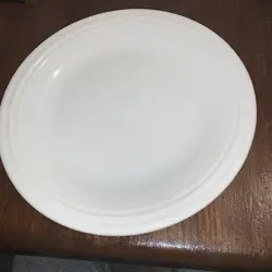 WHITE DINNER PLATE