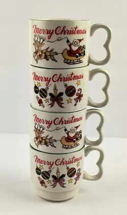 REINDEER MUGS