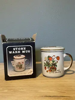 MUG BROWN LID