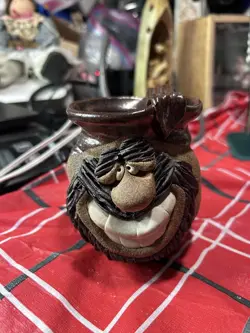 HANDMADE STONEWARE MAN