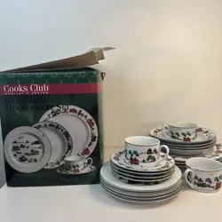 19PC PORCELAIN